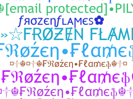 ニックネーム - frozenflames
