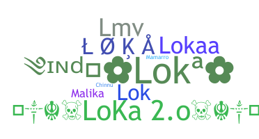 ニックネーム - Loka