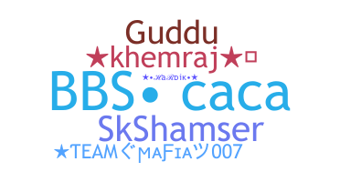 ニックネーム - TeamMafia007