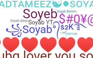 ニックネーム - Soyab